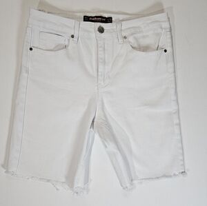 Dollhouse Jean Shorts Womens Size‎ 11/12 White Denim Jorts